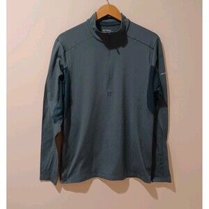 Arc'teryx Men's Rho Hybrid 1/2 Zip Neck Pullover Sweater Mens L Green Baselayer